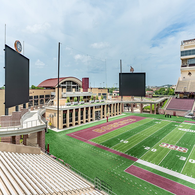 Texas State University Bobcat Stadium Endzone Expansion